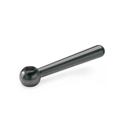 J.W. Winco DIN99-80-M10-M Clamping Lever, Straight 99-80-M10-M